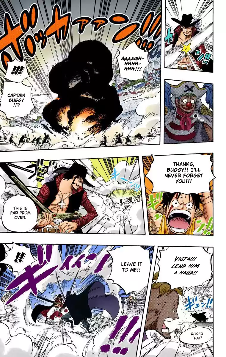 One Piece - Digital Colored Comics Vol.57 Chapter 561: Luffy Vs Mihawk