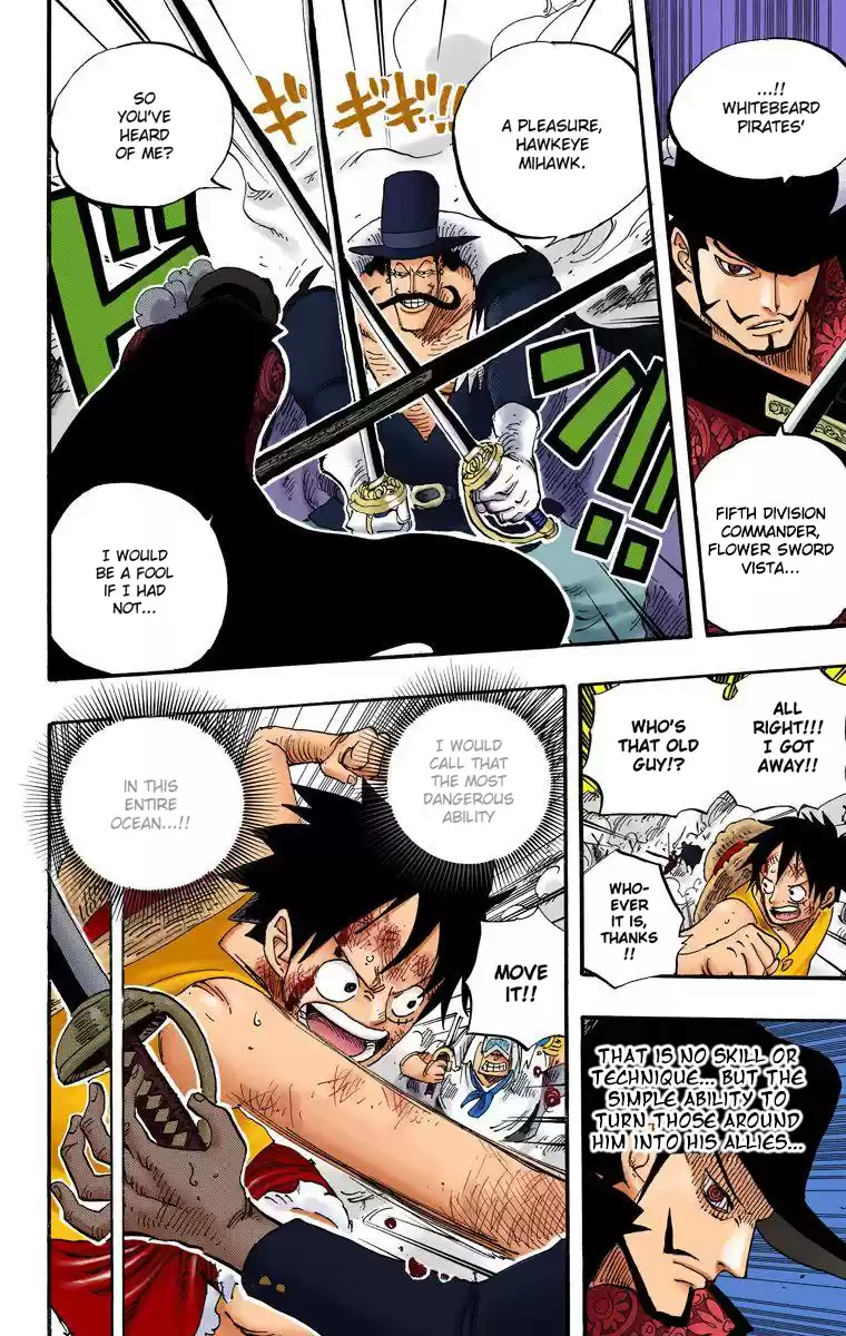 One Piece - Digital Colored Comics Vol.57 Chapter 561: Luffy Vs Mihawk