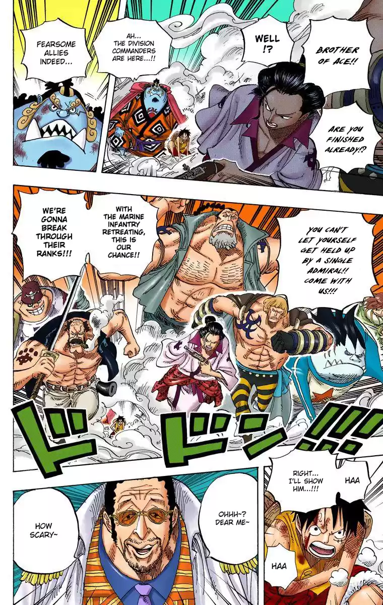 One Piece - Digital Colored Comics Vol.57 Chapter 562: Pirate Whirlpool Spider Squard