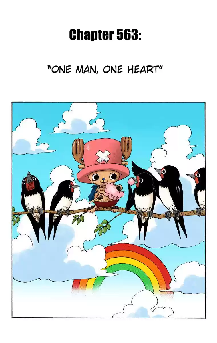 One Piece - Digital Colored Comics Vol.58 Chapter 563: One Man, One Heart