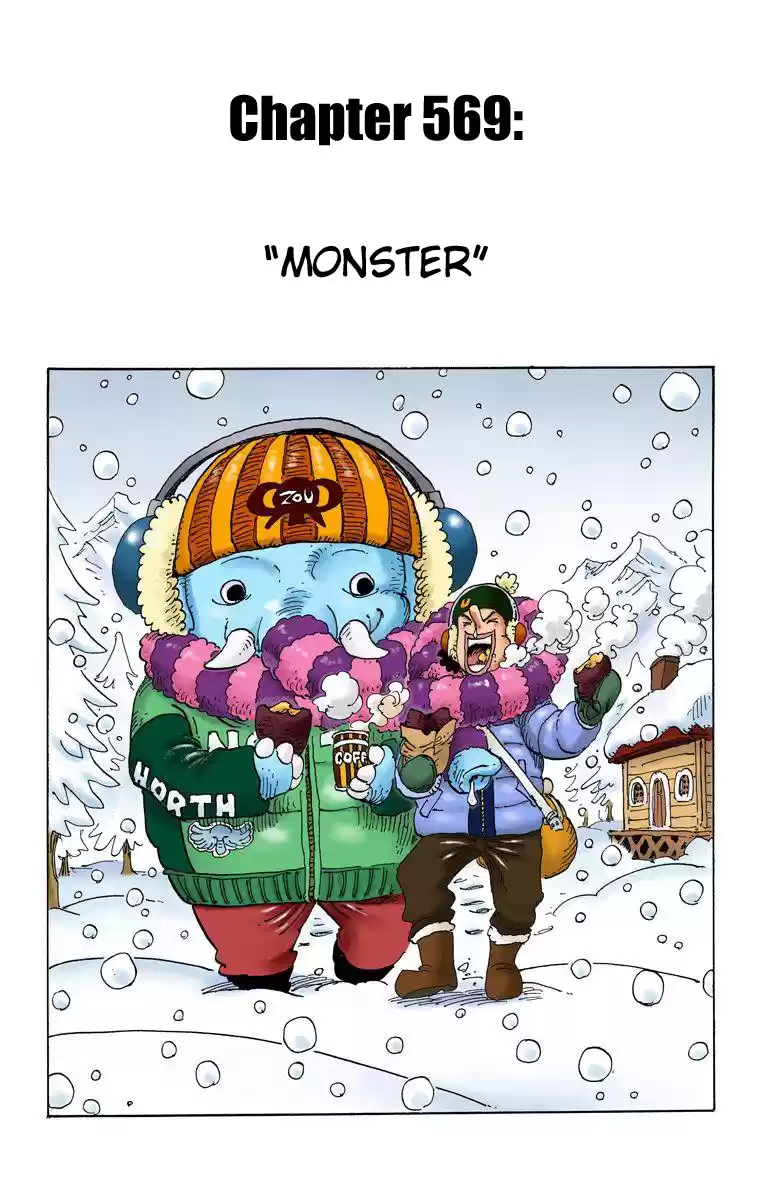 One Piece - Digital Colored Comics Vol.58 Chapter 569: Monster