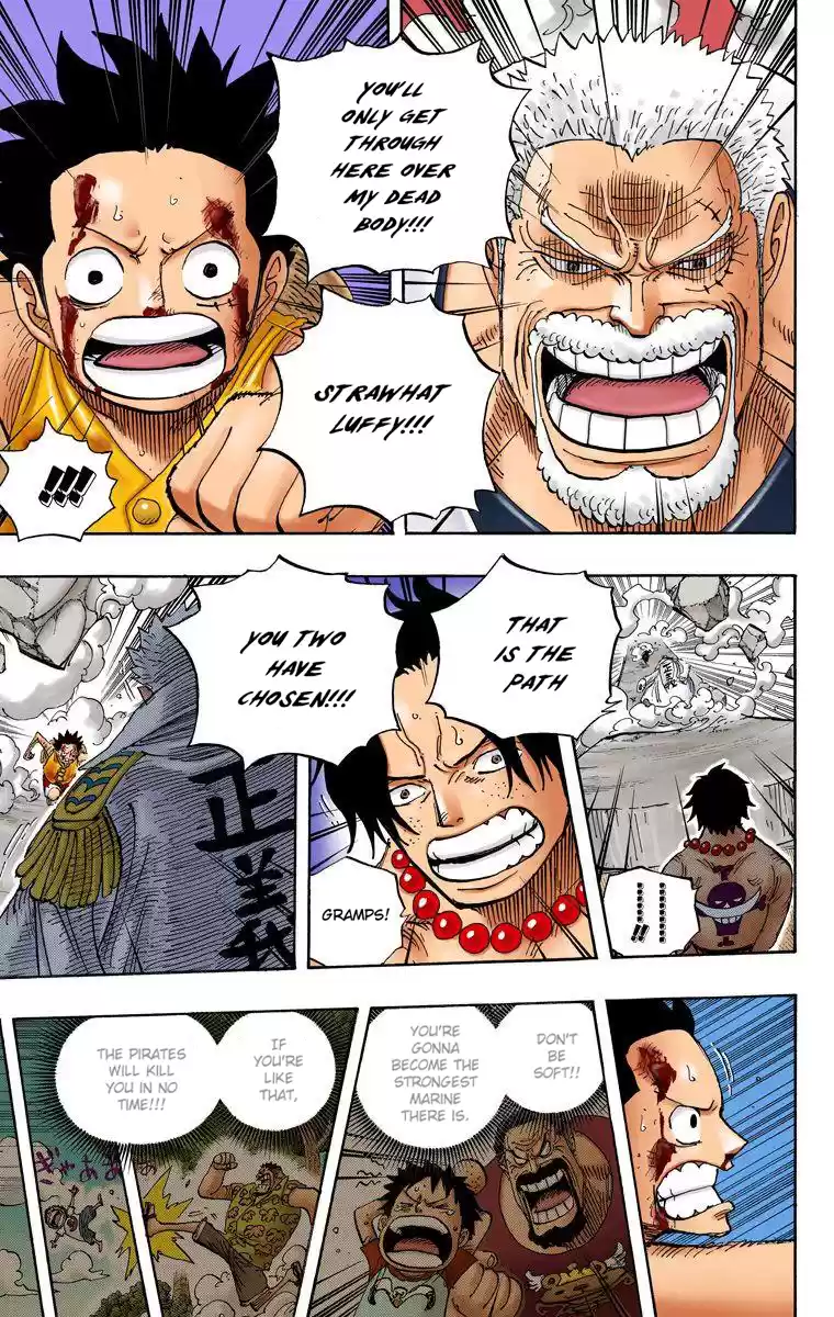 One Piece - Digital Colored Comics Vol.58 Chapter 571: The Execution Platform