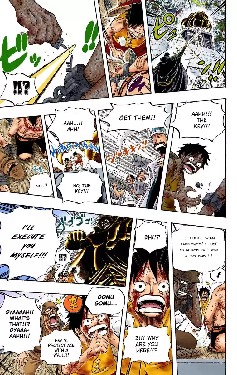 One Piece - Digital Colored Comics Vol.58 Chapter 571: The Execution Platform