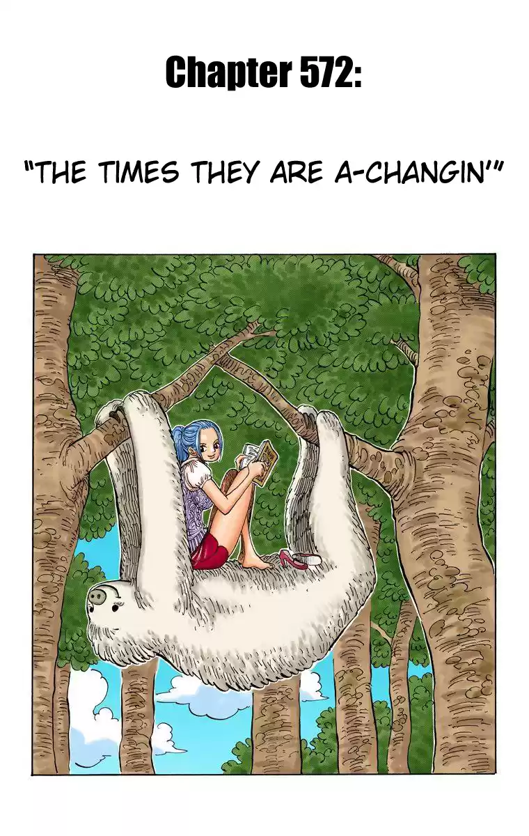 One Piece - Digital Colored Comics Vol.58 Chapter 572: The Times They Are A-Changin'