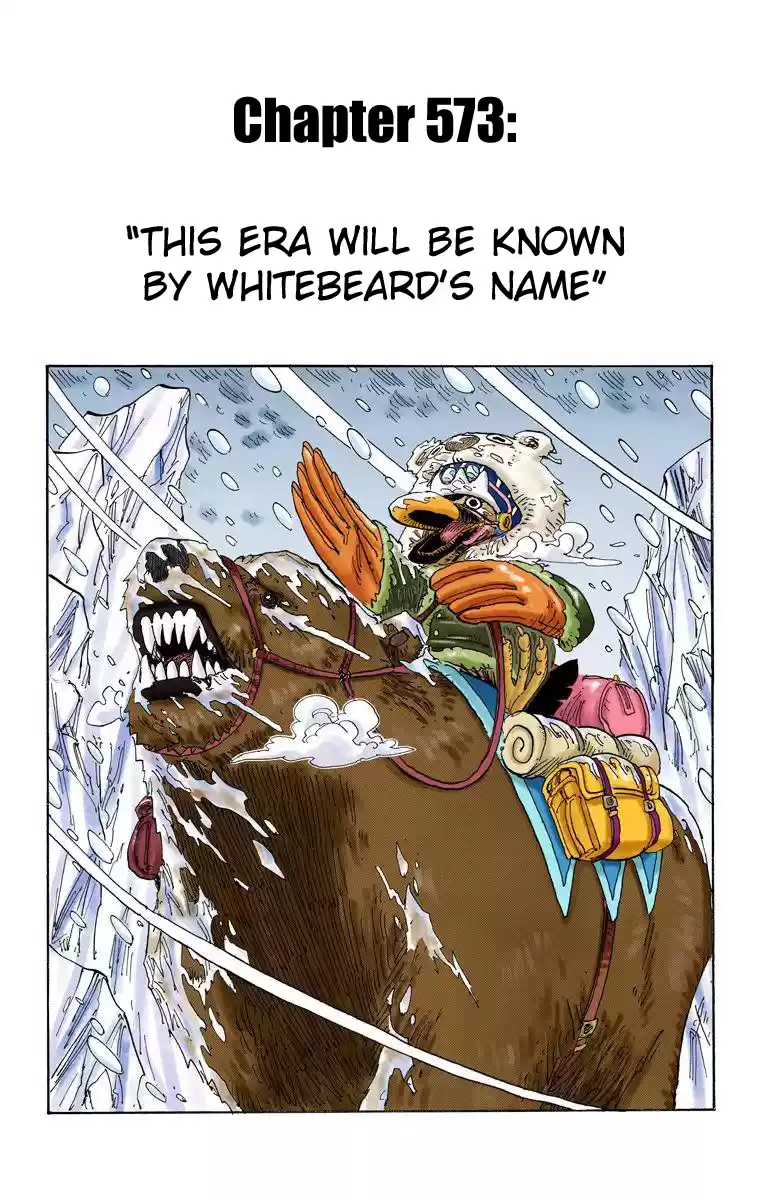 One Piece - Digital Colored Comics Vol.58 Chapter 573: This Era Will Be Known By Whitebeard's Name