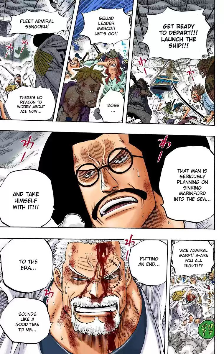One Piece - Digital Colored Comics Vol.58 Chapter 573: This Era Will Be Known By Whitebeard's Name