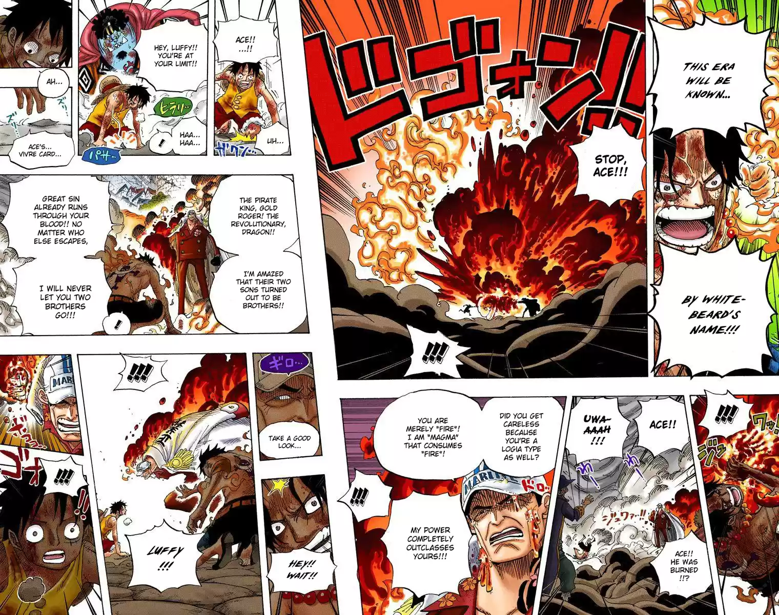 One Piece - Digital Colored Comics Vol.58 Chapter 573: This Era Will Be Known By Whitebeard's Name