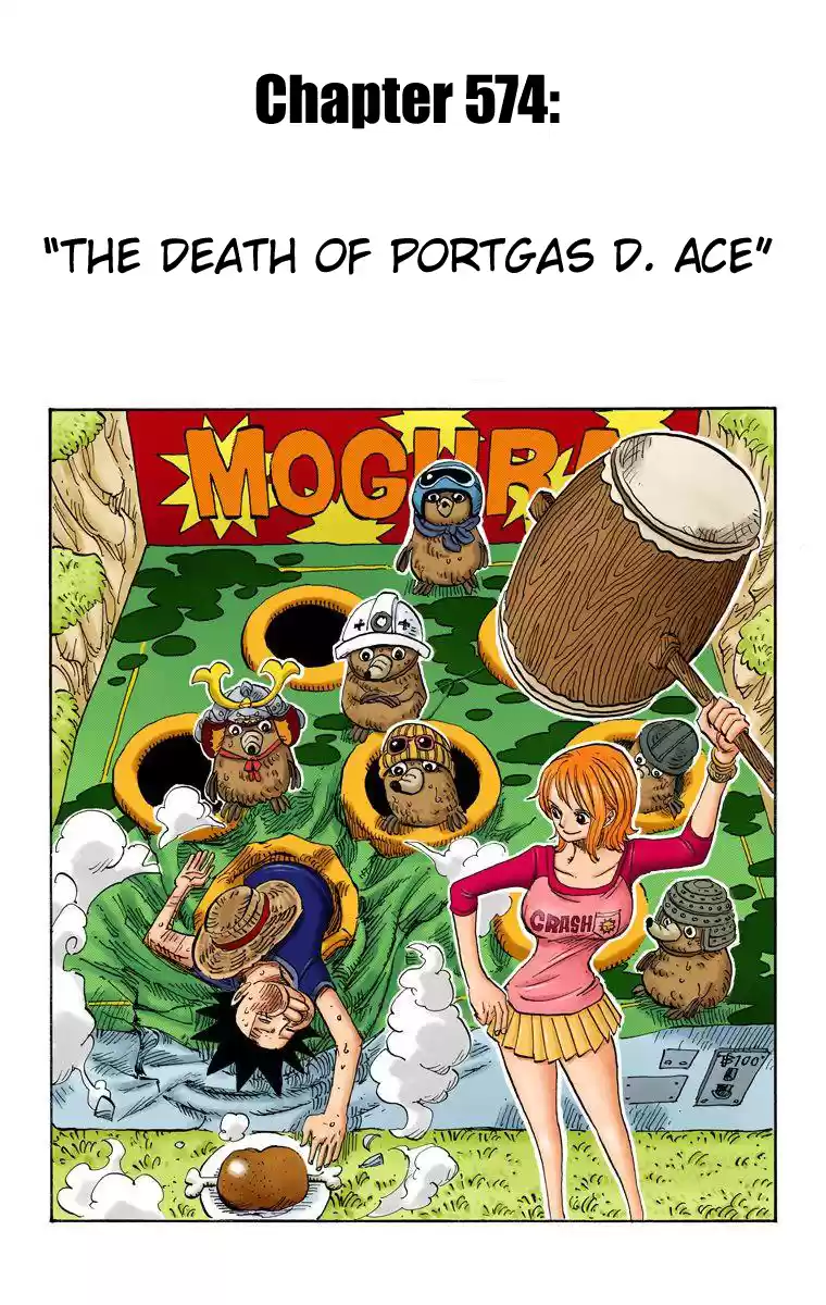 One Piece - Digital Colored Comics Vol.59 Chapter 574: The Death Of Portgas D. Ace