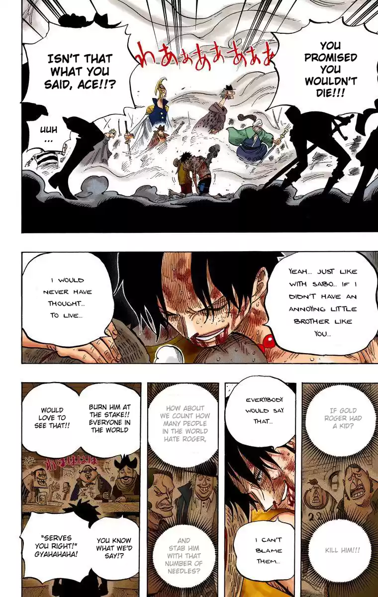 One Piece - Digital Colored Comics Vol.59 Chapter 574: The Death Of Portgas D. Ace