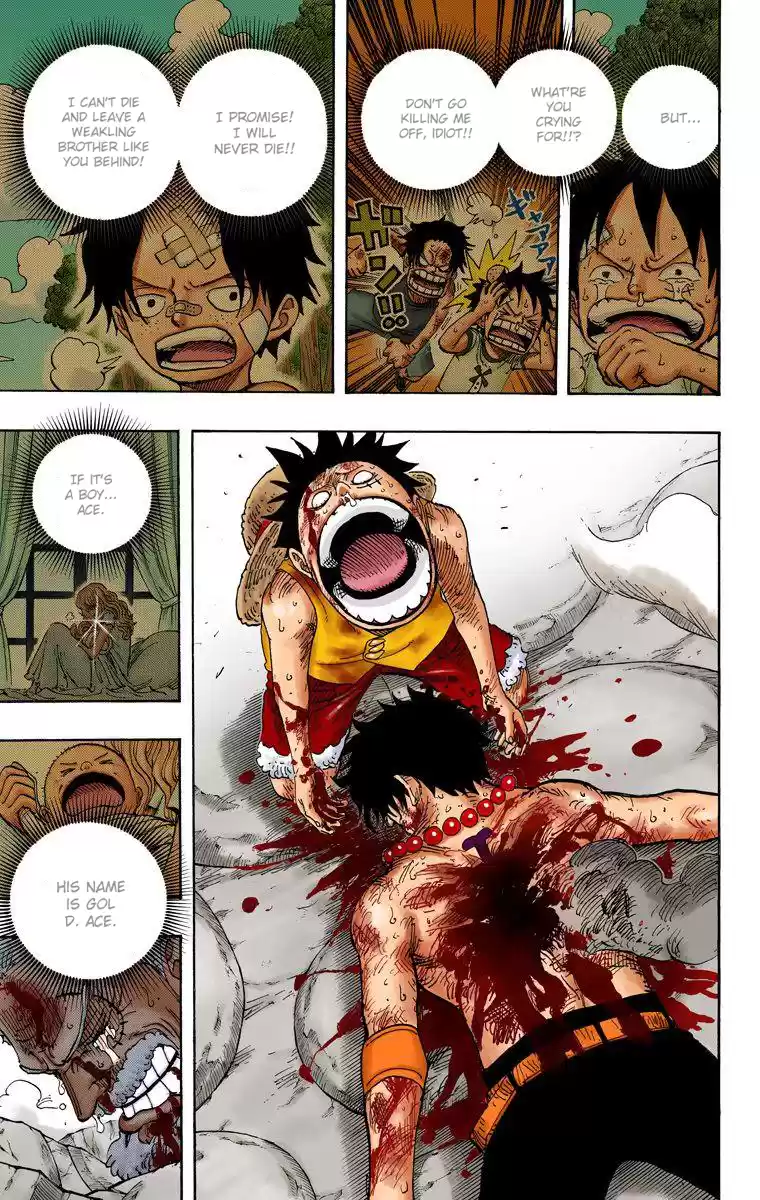 One Piece - Digital Colored Comics Vol.59 Chapter 574: The Death Of Portgas D. Ace