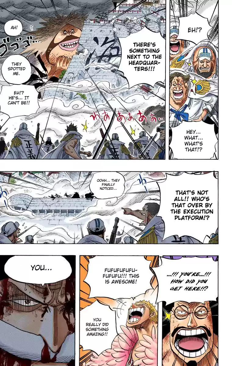 One Piece - Digital Colored Comics Vol.59 Chapter 575: Rage Without Words