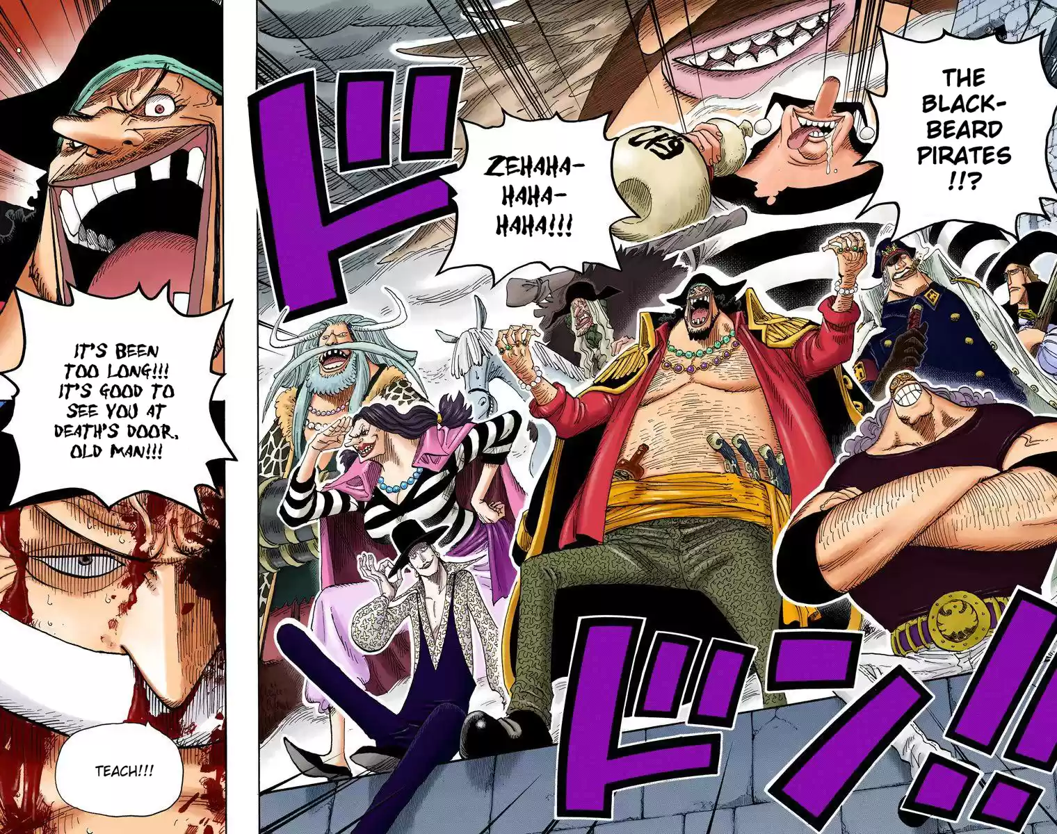 One Piece - Digital Colored Comics Vol.59 Chapter 575: Rage Without Words