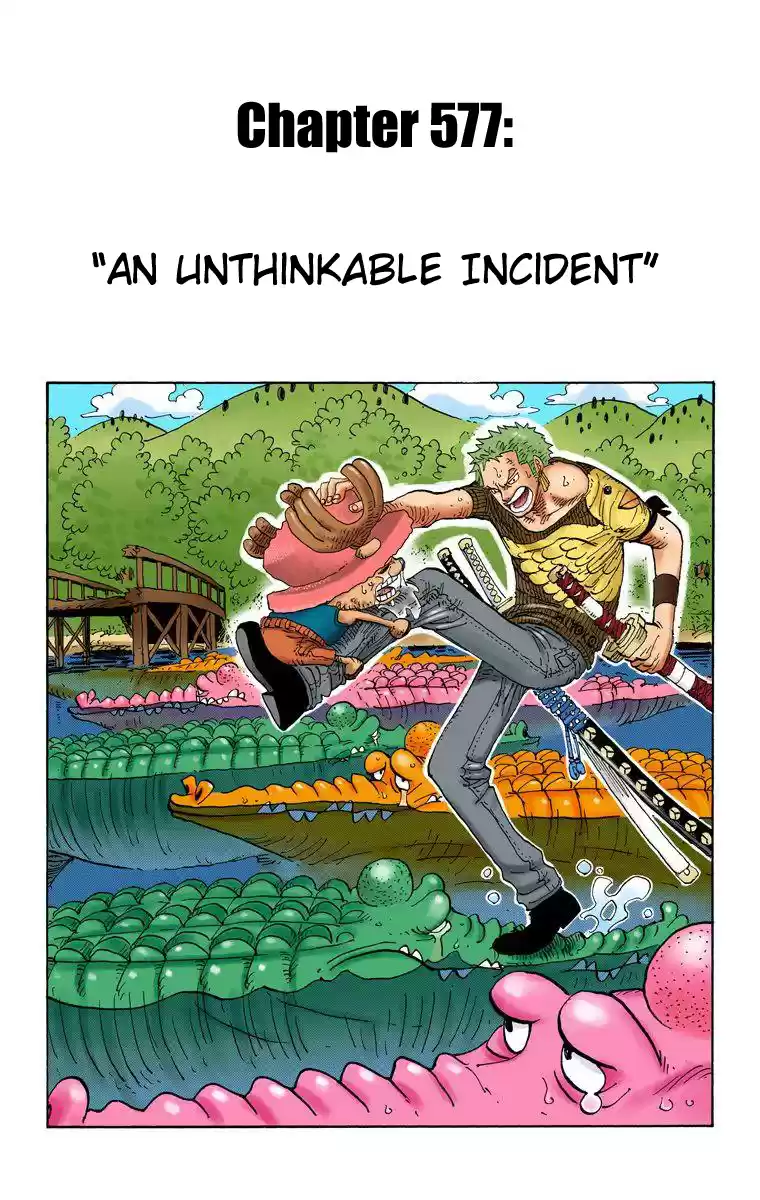 One Piece - Digital Colored Comics Vol.59 Chapter 577: An Unthinkable Incident
