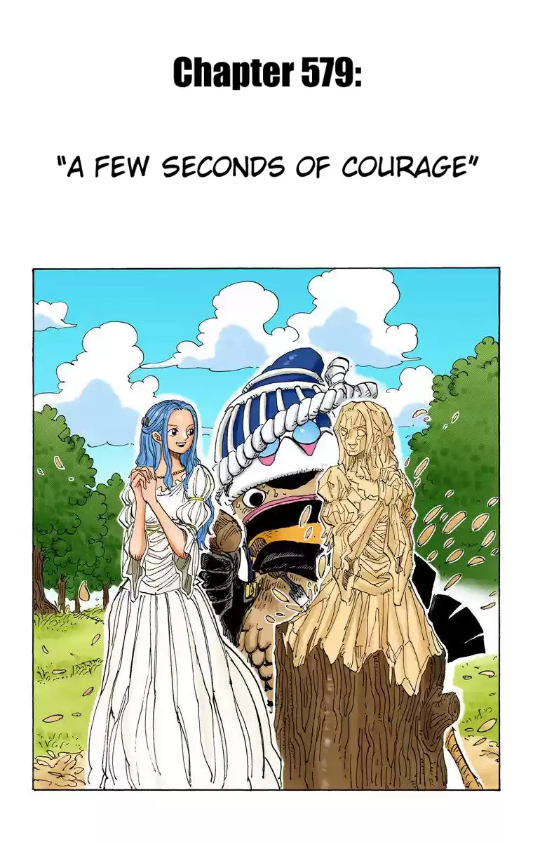 One Piece - Digital Colored Comics Vol.59 Chapter 579: A Few Seconds Of Courage