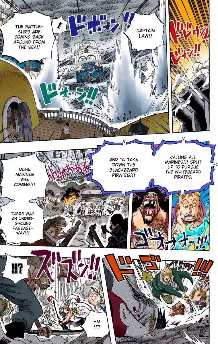 One Piece - Digital Colored Comics Vol.59 Chapter 579: A Few Seconds Of Courage