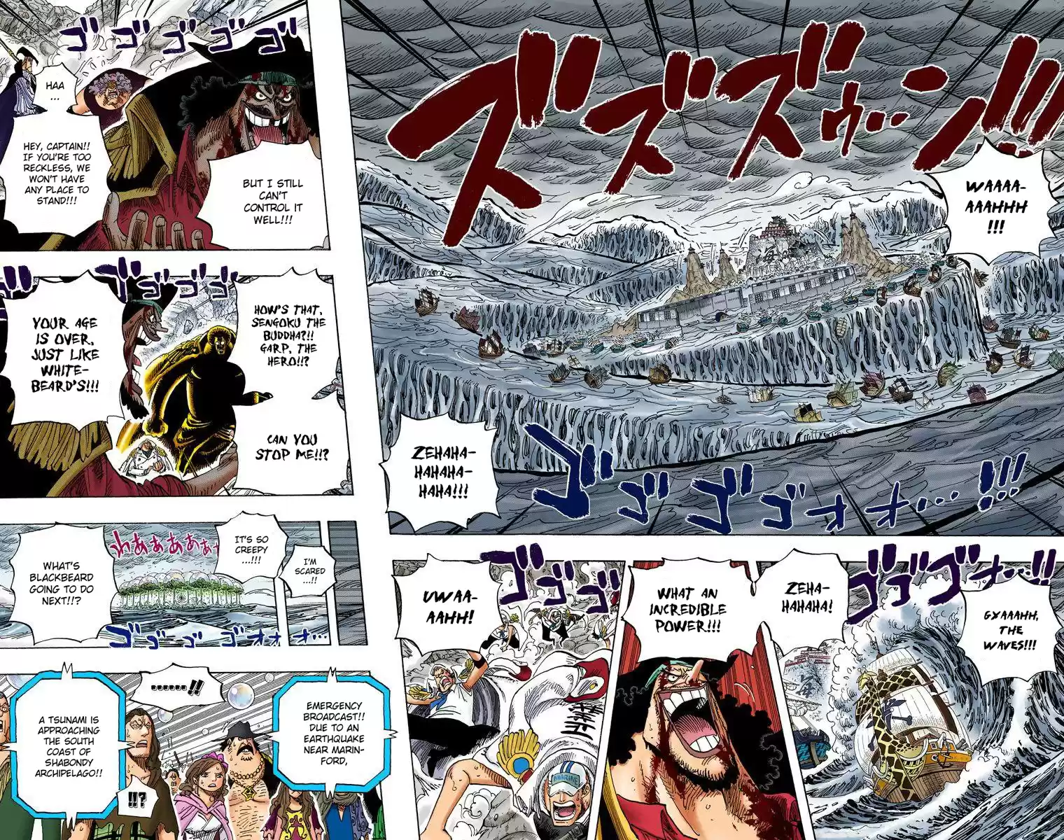One Piece - Digital Colored Comics Vol.59 Chapter 579: A Few Seconds Of Courage