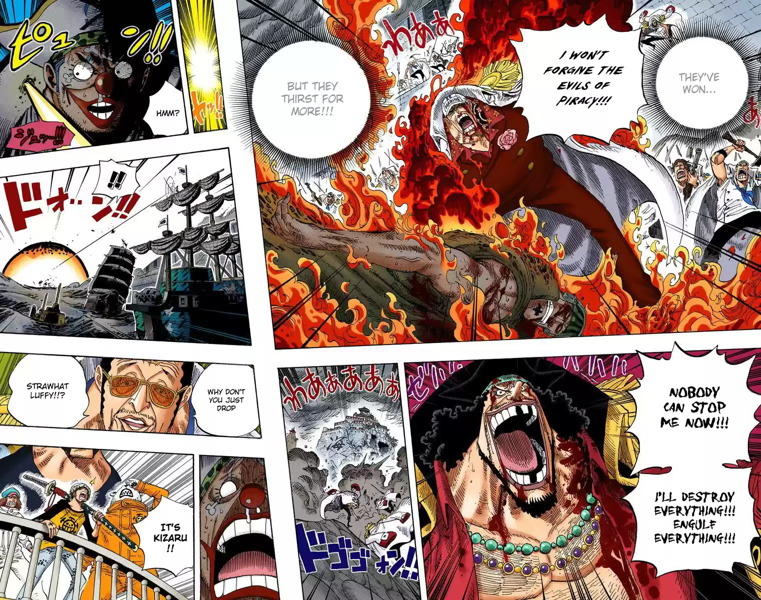 One Piece - Digital Colored Comics Vol.59 Chapter 579: A Few Seconds Of Courage