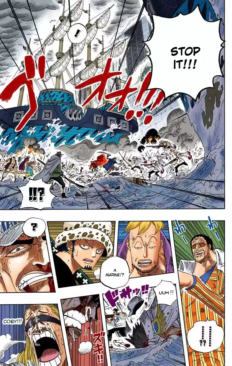 One Piece - Digital Colored Comics Vol.59 Chapter 579: A Few Seconds Of Courage