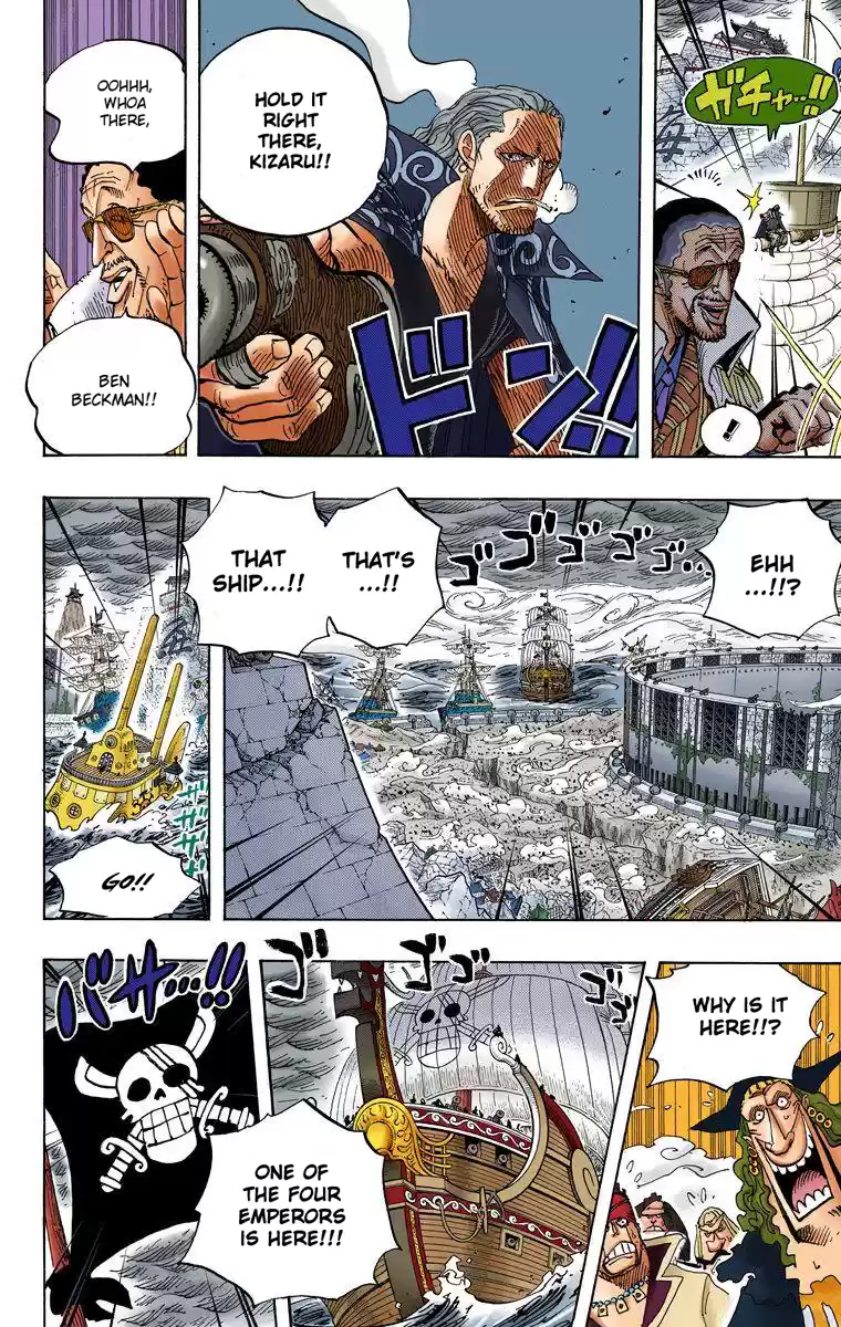 One Piece - Digital Colored Comics Vol.59 Chapter 579: A Few Seconds Of Courage