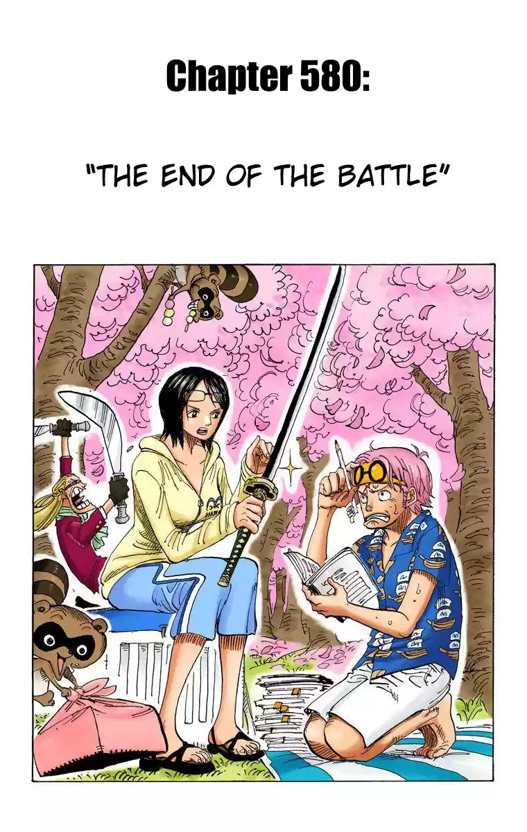 One Piece - Digital Colored Comics Vol.59 Chapter 580: The End Of The Battle