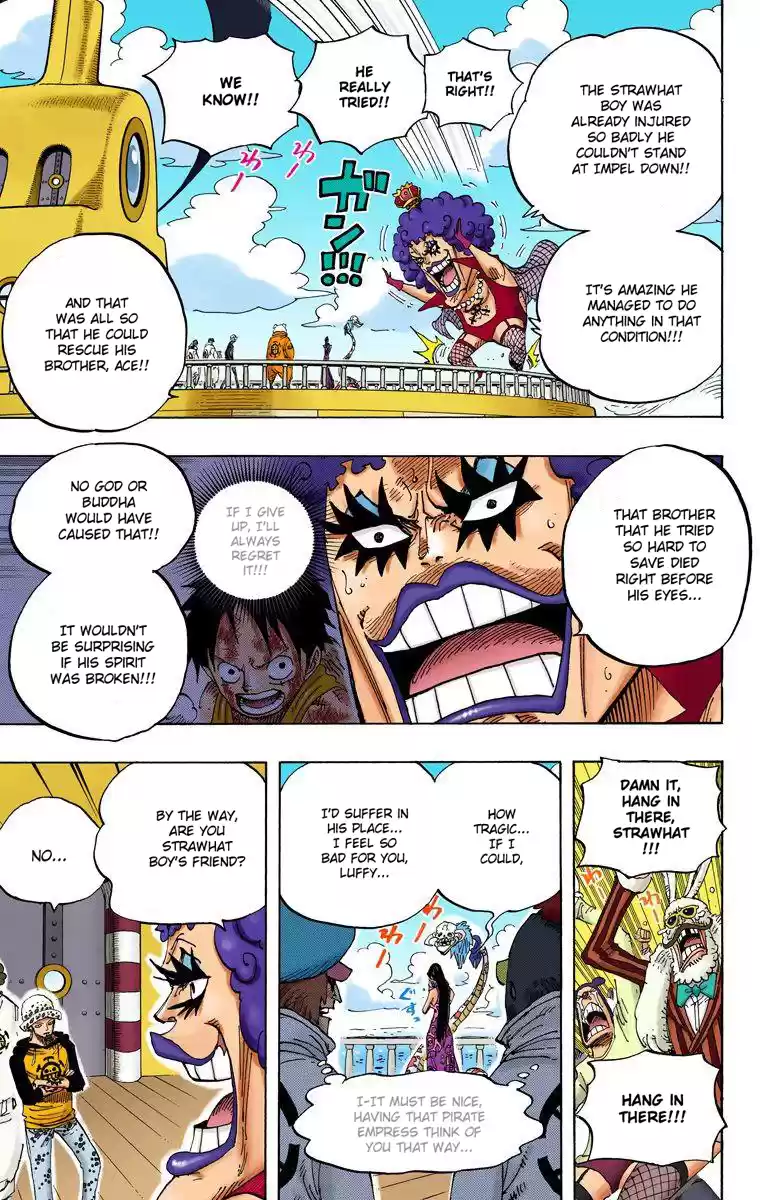 One Piece - Digital Colored Comics Vol.59 Chapter 581: The Approaching Future