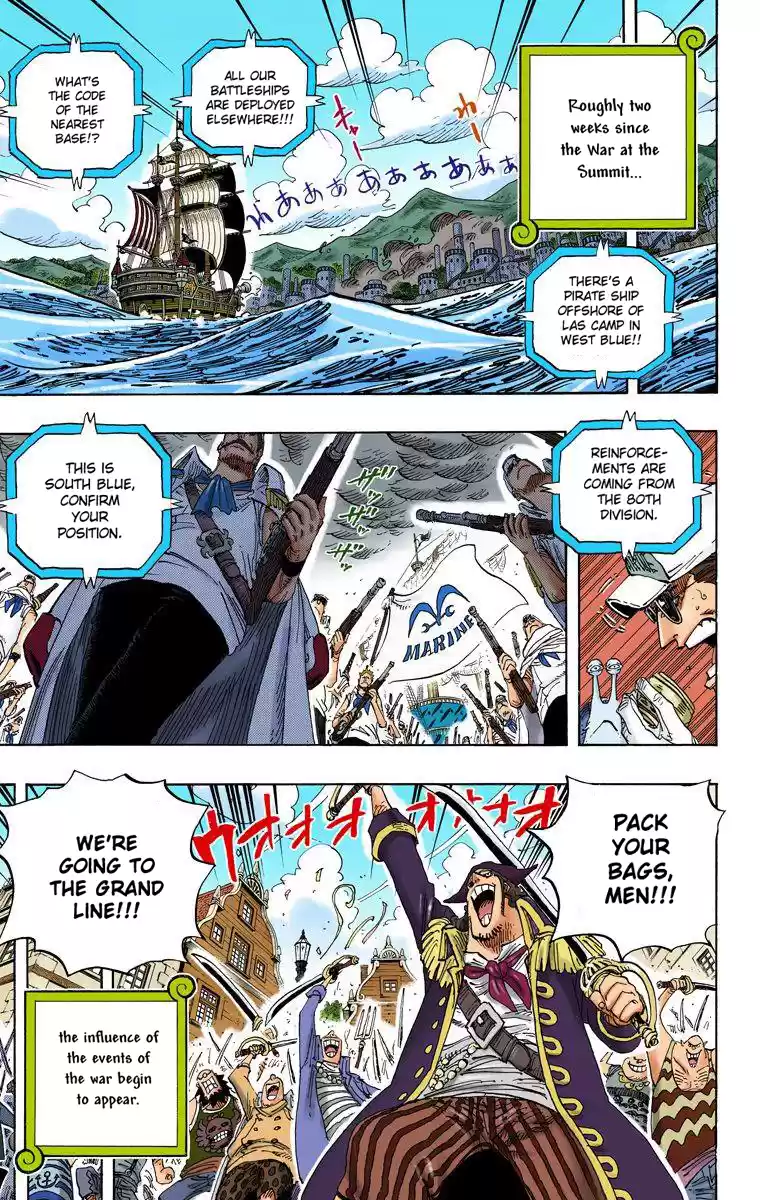 One Piece - Digital Colored Comics Vol.59 Chapter 582: Luffy And Ace