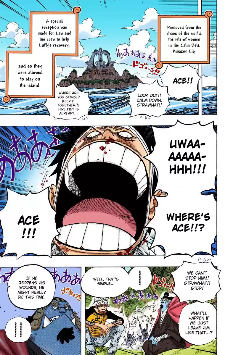 One Piece - Digital Colored Comics Vol.59 Chapter 582: Luffy And Ace