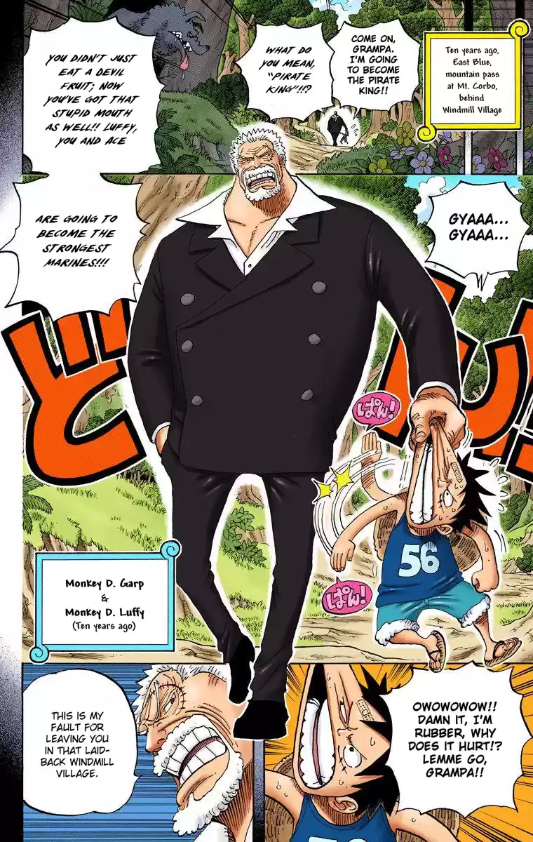 One Piece - Digital Colored Comics Vol.59 Chapter 582: Luffy And Ace