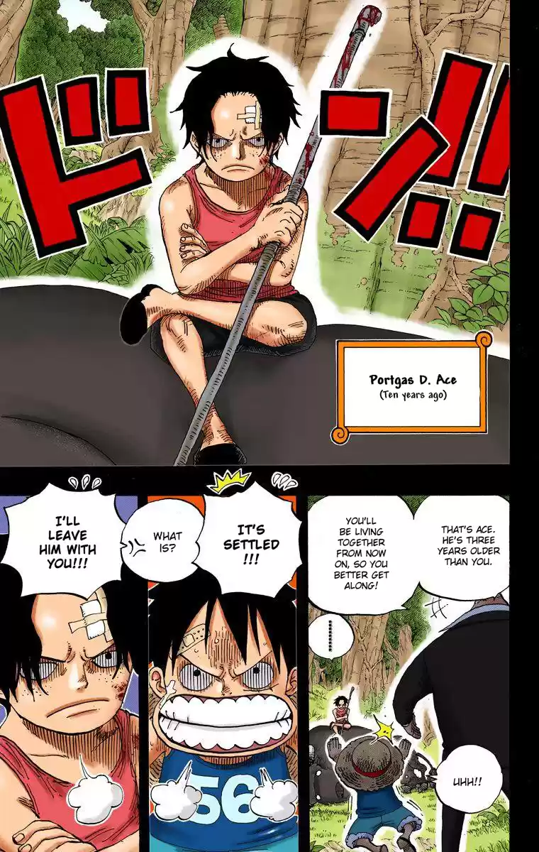 One Piece - Digital Colored Comics Vol.59 Chapter 582: Luffy And Ace