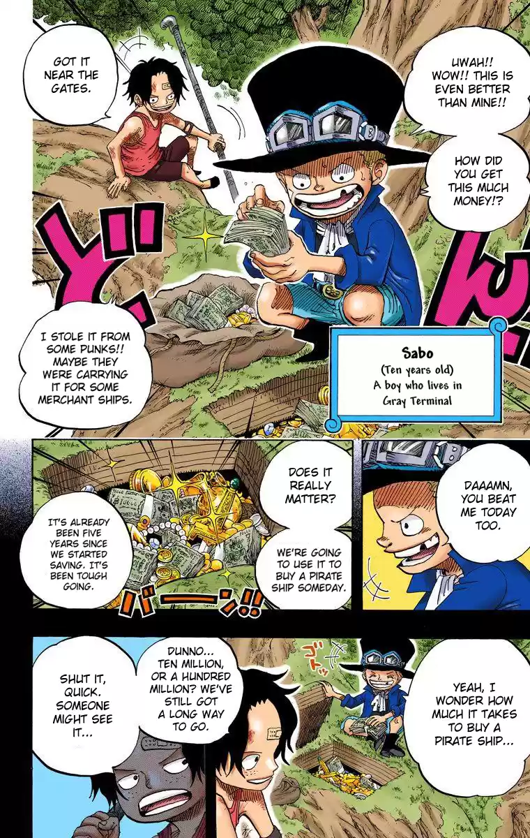 One Piece - Digital Colored Comics Vol.59 Chapter 583: Gray Terminal