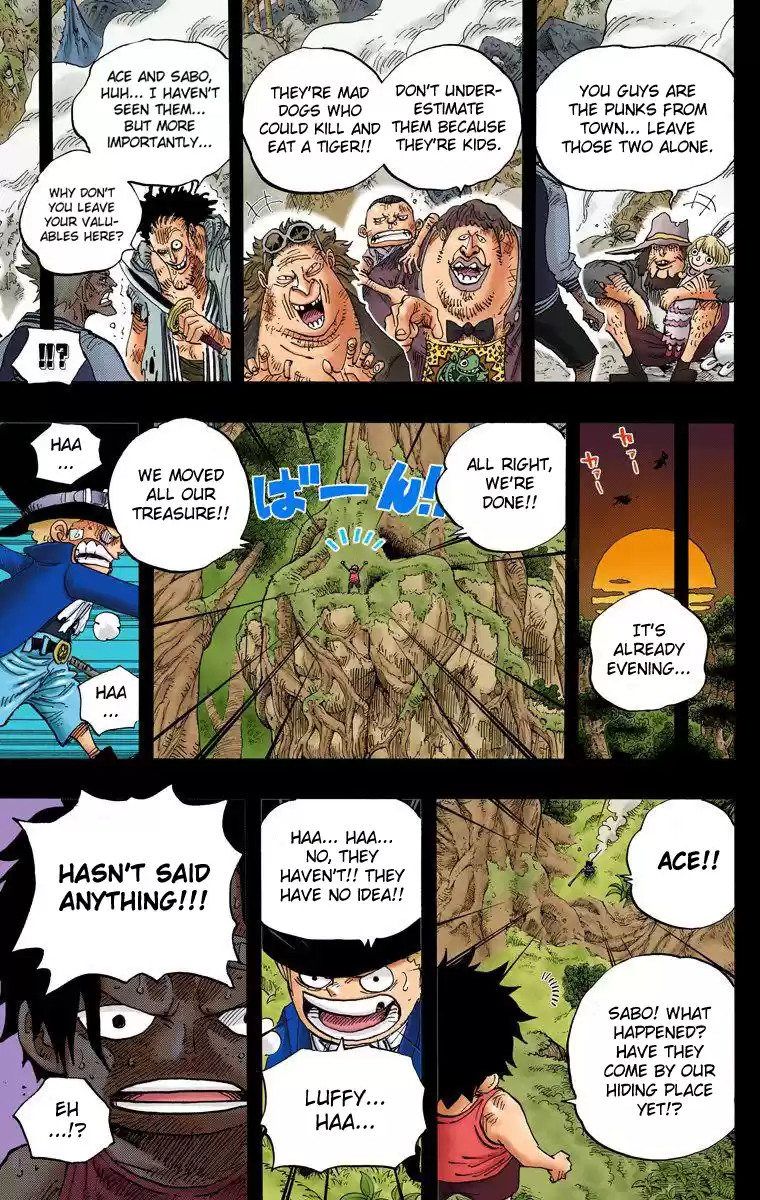 One Piece - Digital Colored Comics Vol.59 Chapter 584: The Porchemy Incident