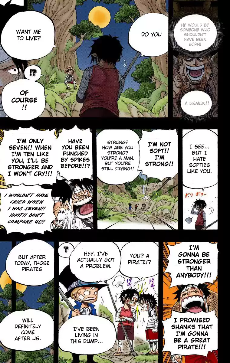 One Piece - Digital Colored Comics Vol.59 Chapter 584: The Porchemy Incident