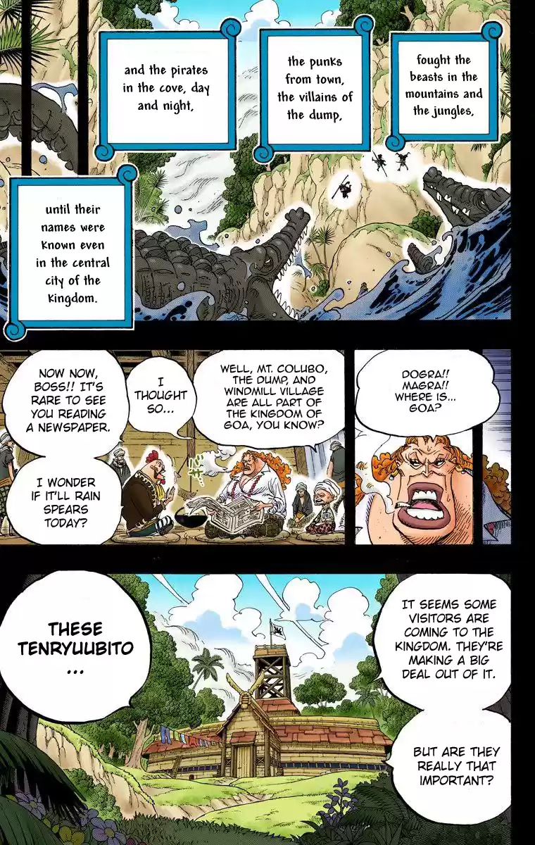 One Piece - Digital Colored Comics Vol.59 Chapter 584: The Porchemy Incident