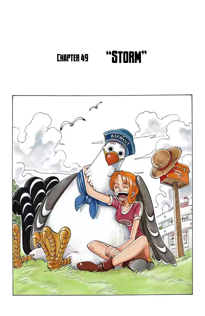 One Piece - Digital Colored Comics Vol.6 Chapter 49: Storm