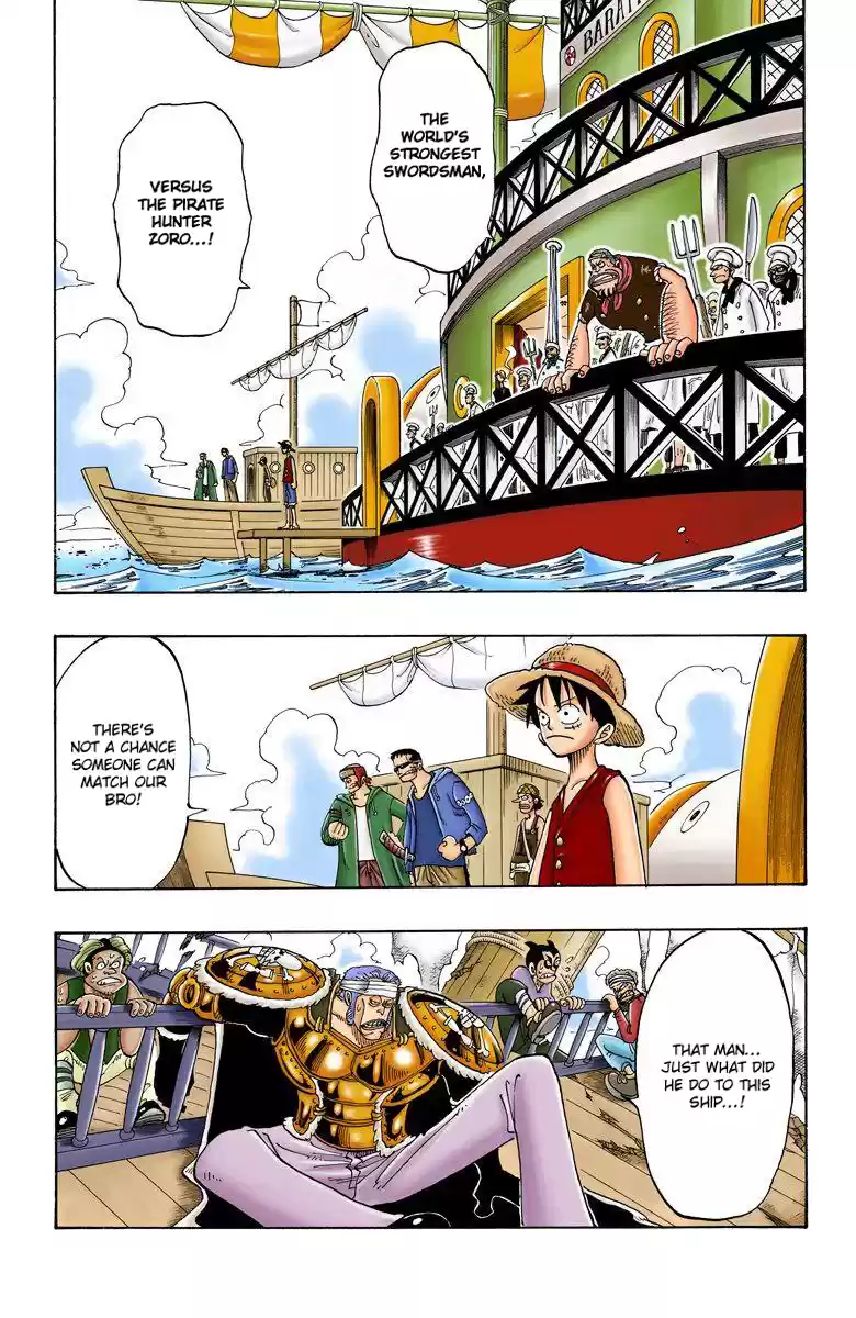 One Piece - Digital Colored Comics Vol.6 Chapter 51: Roronoa Zoro Falls Into The Sea