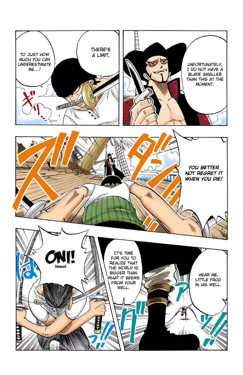 One Piece - Digital Colored Comics Vol.6 Chapter 51: Roronoa Zoro Falls Into The Sea