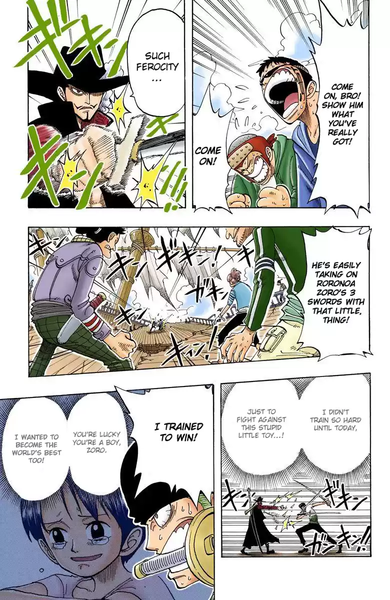 One Piece - Digital Colored Comics Vol.6 Chapter 51: Roronoa Zoro Falls Into The Sea
