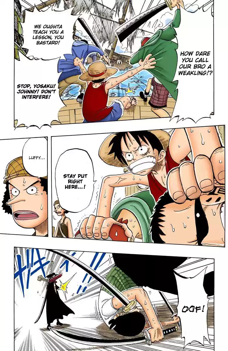 One Piece - Digital Colored Comics Vol.6 Chapter 51: Roronoa Zoro Falls Into The Sea