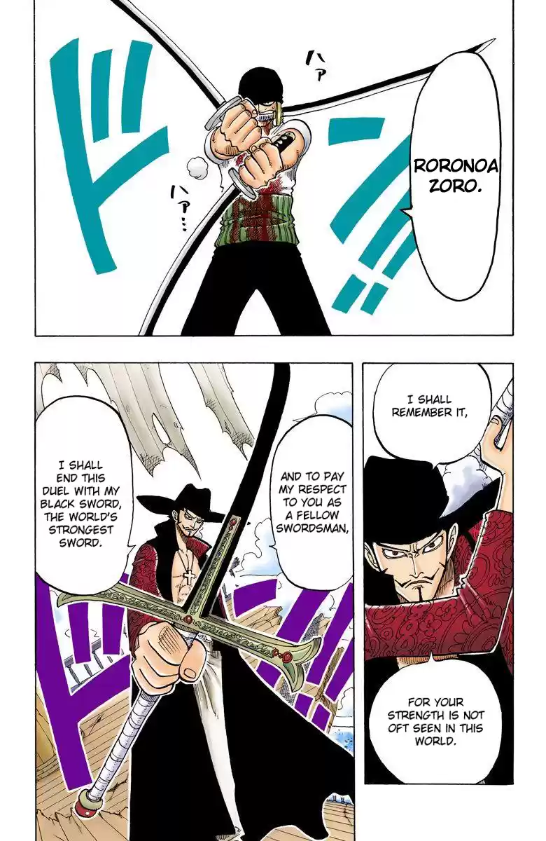 One Piece - Digital Colored Comics Vol.6 Chapter 51: Roronoa Zoro Falls Into The Sea