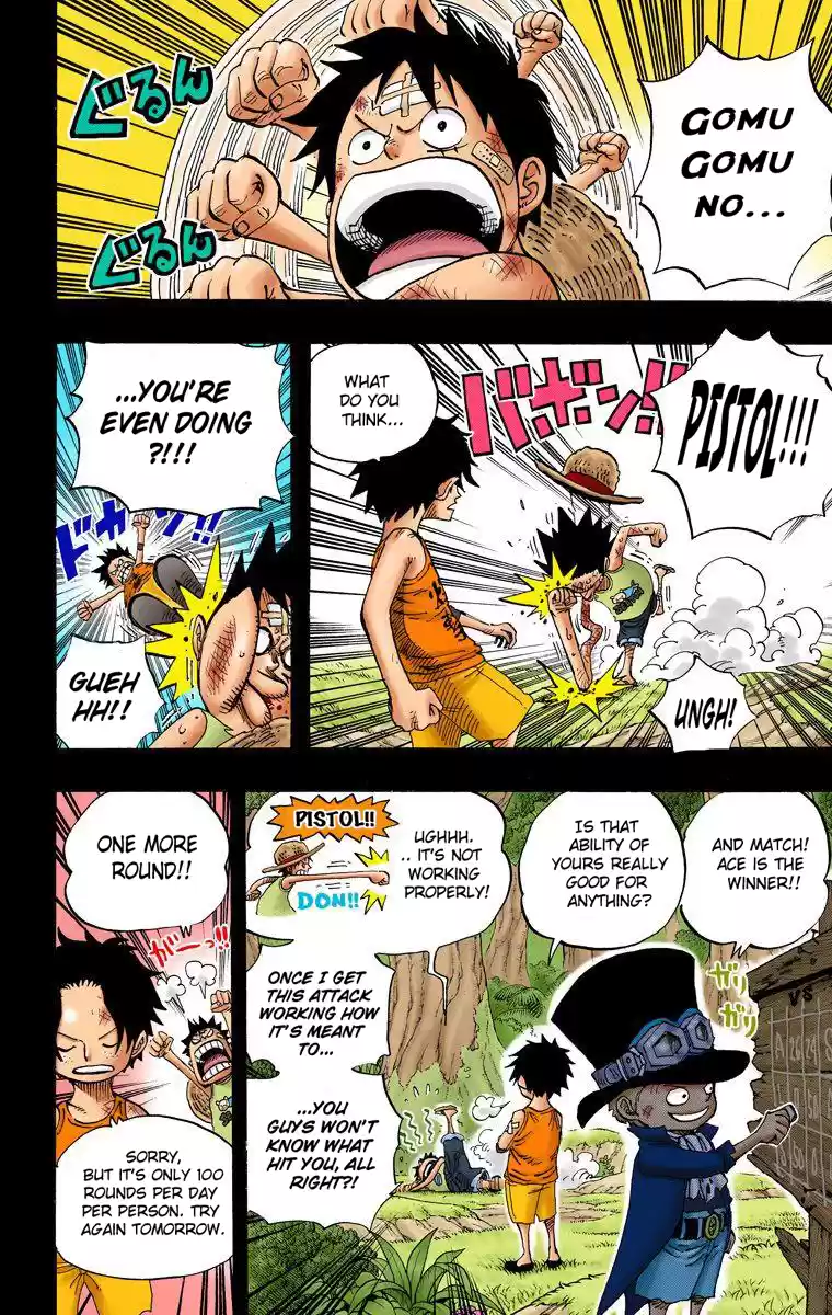 One Piece - Digital Colored Comics Vol.60 Chapter 585: Brothers' Sake Cups