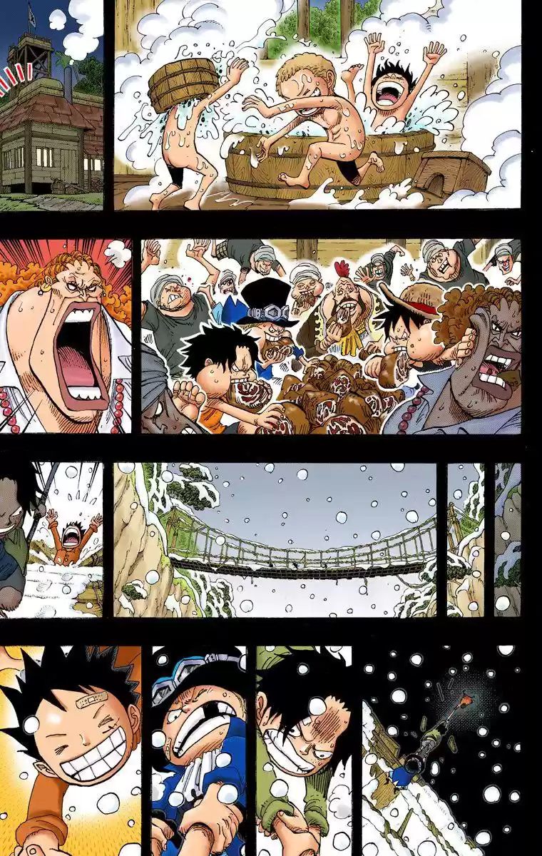 One Piece - Digital Colored Comics Vol.60 Chapter 585: Brothers' Sake Cups