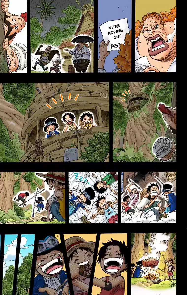 One Piece - Digital Colored Comics Vol.60 Chapter 585: Brothers' Sake Cups