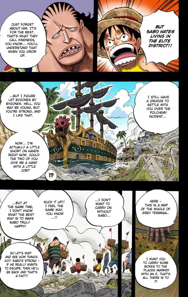 One Piece - Digital Colored Comics Vol.60 Chapter 586: A Fetid Town
