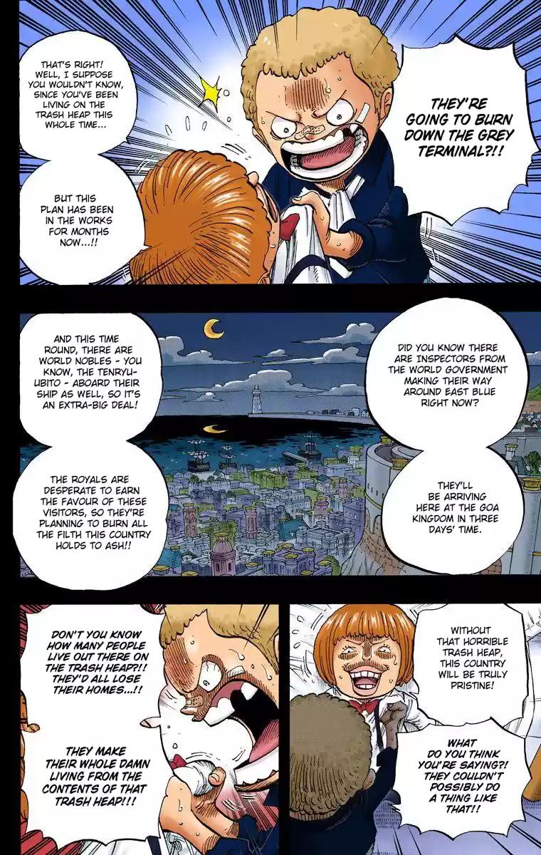 One Piece - Digital Colored Comics Vol.60 Chapter 586: A Fetid Town