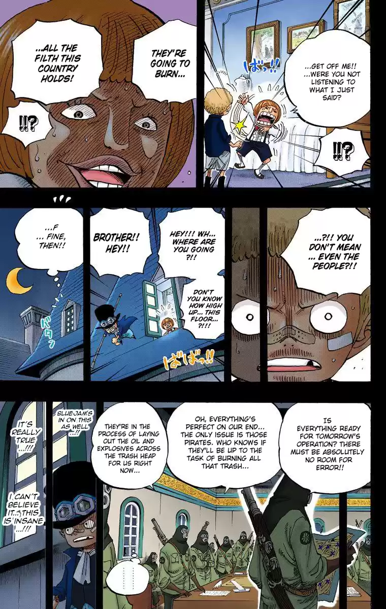 One Piece - Digital Colored Comics Vol.60 Chapter 586: A Fetid Town