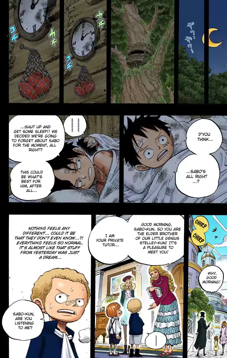 One Piece - Digital Colored Comics Vol.60 Chapter 586: A Fetid Town