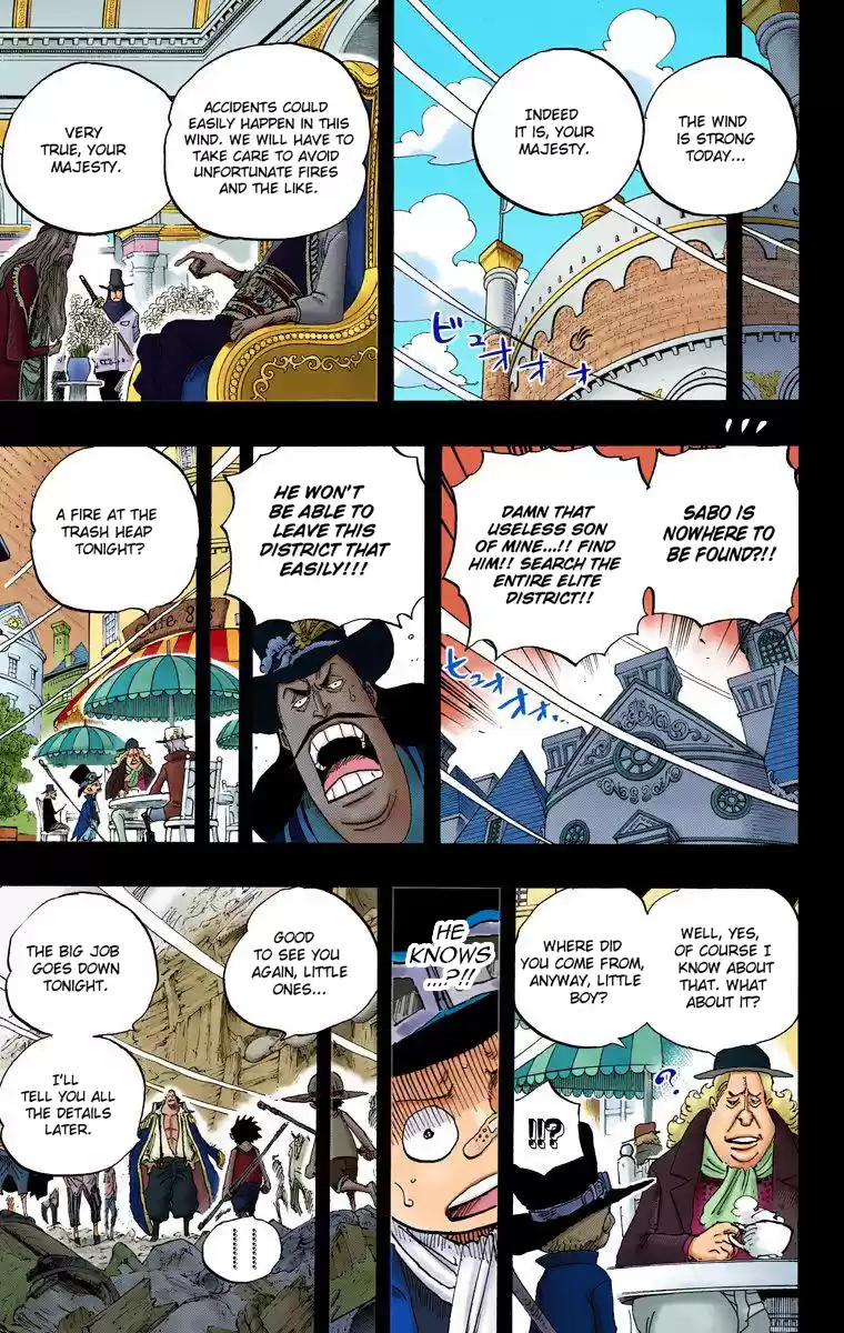 One Piece - Digital Colored Comics Vol.60 Chapter 586: A Fetid Town