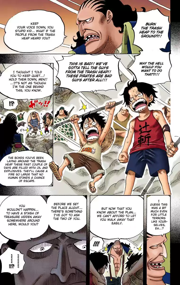 One Piece - Digital Colored Comics Vol.60 Chapter 586: A Fetid Town