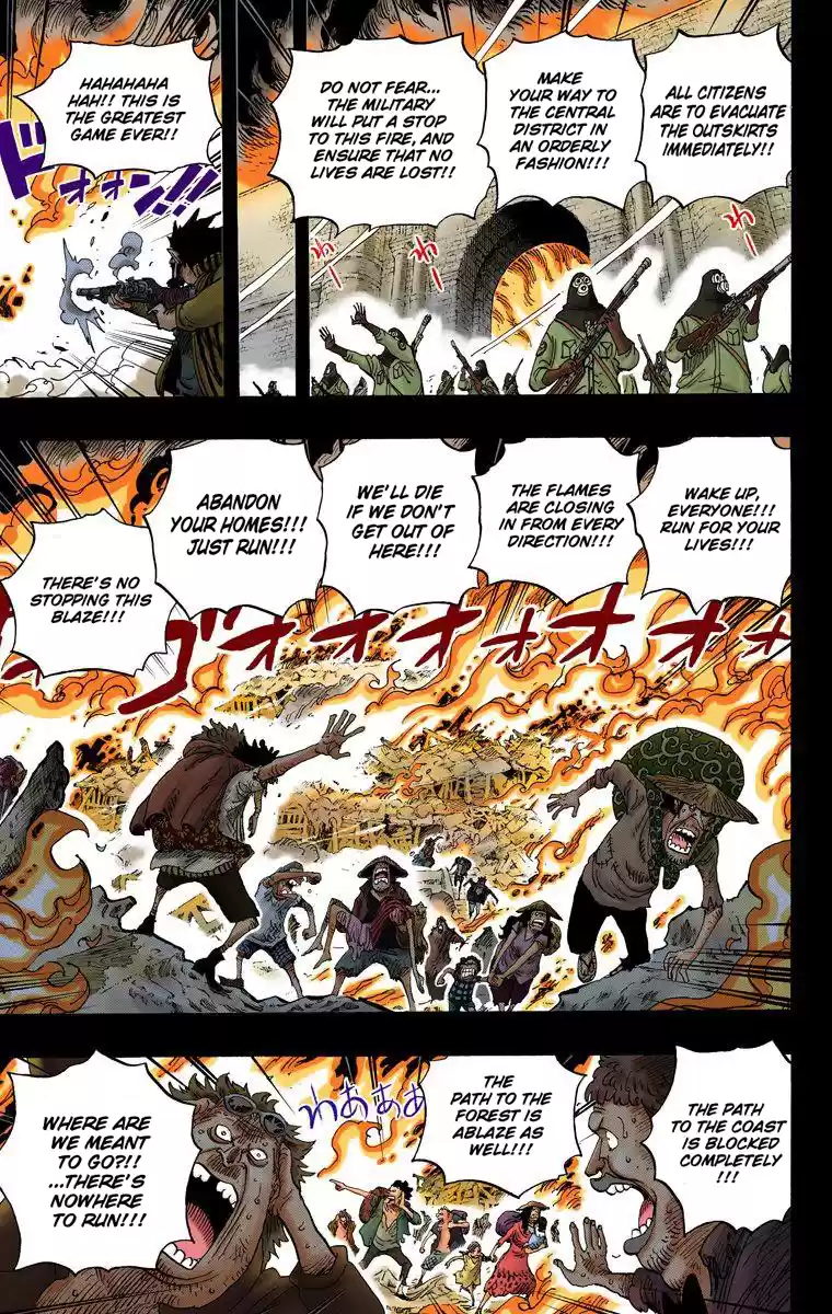One Piece - Digital Colored Comics Vol.60 Chapter 586: A Fetid Town