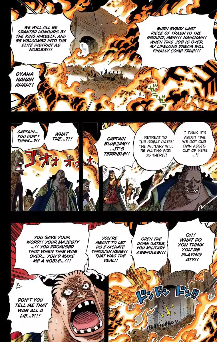 One Piece - Digital Colored Comics Vol.60 Chapter 586: A Fetid Town